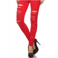 Distressed Leggings by The House of Stylez
