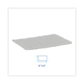 Boardwalk Light Duty Scour Pad, White, 6 x 9, White, 20/Carton