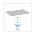 Boardwalk Light Duty Scour Pad, White, 6 x 9, White, 20/Carton