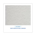 Boardwalk Light Duty Scour Pad, White, 6 x 9, White, 20/Carton