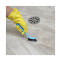 Boardwalk Grout Brush, Black Nylon Bristles, 8.13" Blue Plastic Handle