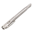 Quartet Four-Function Executive Laser Pointer, Class 2, Projects 919 ft, Silver