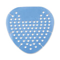Boardwalk Gem Urinal Screens, Cotton Blossom Scent, Blue, 12/Box
