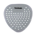 Boardwalk Gem Urinal Screens, Herbal Mint Scent, Green, 12/Box
