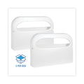Boardwalk Toilet Seat Cover Dispenser, 16 x 3 x 11.5, White, 2/Box