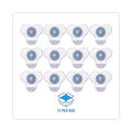 Boardwalk Urinal Screen with Non-Para Cleaner Block, Green Apple Scent, 3.25 oz, Blue/White, 12/Box