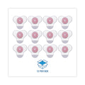 Boardwalk Urinal Screen with Para Deodorizer Block, Cherry Scent, 3 oz, Red/White, 12/Box