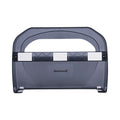 Boardwalk Toilet Seat Cover Dispenser, 17.25 x 3.13 x 11.75, Smoke Black