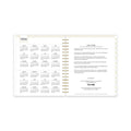 Blue Sky Day Designer Daily/Monthly Frosted Planner, Rugby Stripe Artwork, 10x8, Black/White Cover, 12-Month (July to June): 2022-2023