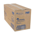Pactiv Evergreen EarthChoice Recycled PET Hinged Container, 8 oz, 4.92 x 5.87 x 1.32, Clear, Plastic, 200/Carton