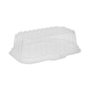 Pactiv Evergreen OPS Dome-Style Lid, 17S Deep Dome, 8.3 x 4.8 x 2.1, Clear, Plastic, 250/Carton