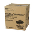 Pactiv Evergreen EarthChoice MealMaster Container, 16 oz, 8.13 x 6.5 x 1, Black, Plastic, 252/Carton