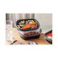 Pactiv Evergreen EarthChoice MealMaster Container, 16 oz, 8.13 x 6.5 x 1, Black, Plastic, 252/Carton