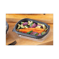 Pactiv Evergreen EarthChoice MealMaster Container, 16 oz, 8.13 x 6.5 x 1, Black, Plastic, 252/Carton