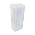 Pactiv Evergreen Supermarket Tray, #10S, 10.75 x 5.7 x 0.65, White, Foam, 500/Carton