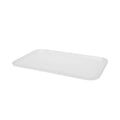 Pactiv Evergreen Supermarket Tray, #16, 11.7 x 7.3 x 0.65, White, Foam, 250/Carton