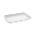 Pactiv Evergreen Supermarket Tray, #2, 8.2 x 5.7 x 0.91, White, Foam ,500/Carton