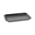 Pactiv Evergreen Supermarket Tray, #2, 8.2 x 5.7 x 0.91, Black, Foam, 500/Carton