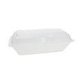 Pactiv Evergreen Foam Hinged Lid Containers, Single Tab Lock Hoagie, 9.75 x 5 x 3.25, White, 560/Carton