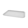 Pactiv Evergreen Supermarket Tray, #2S, 10.75 x 5.5 x 1.2, White, Foam, 500/Carton