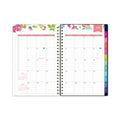 Blue Sky Day Designer Peyton Create-Your-Own Cover Weekly/Monthly Planner, Floral, 8 x 5, Navy, 12-Month (July-June): 2022 to 2023