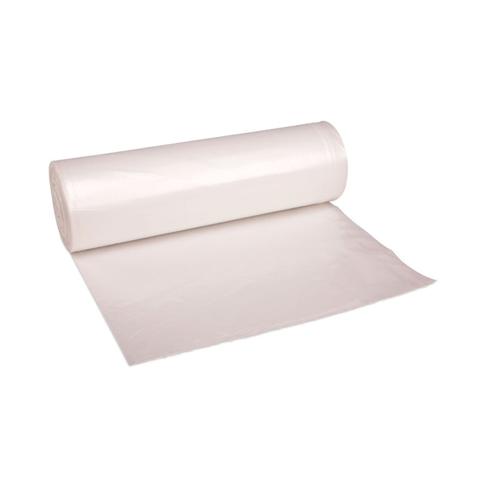 Boardwalk High-Density Can Liners, 60 gal, 14 microns, 38" x 58", Natural, 200/Carton