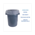 Boardwalk High-Density Can Liners, 45 gal, 10 microns, 40" x 46", Natural, 250/Carton