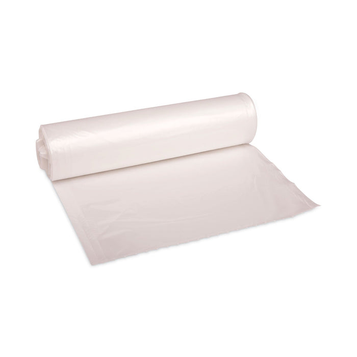 Boardwalk High-Density Can Liners, 45 gal, 13 microns, 40" x 46", Natural, 250/Carton
