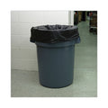 Boardwalk High-Density Can Liners, 45 gal, 19 microns, 40" x 46", Black, 150/Carton