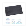 Boardwalk Linear Low Density Industrial Can Liners, 33 gal, 1.3 mil, 33 x 39, Gray, 100/Carton