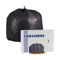 Boardwalk Linear Low Density Industrial Can Liners, 33 gal, 1.3 mil, 33 x 39, Gray, 100/Carton