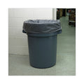 Boardwalk Linear Low Density Industrial Can Liners, 60 gal, 1.3 mil, 38 x 58, Gray, 100/Carton