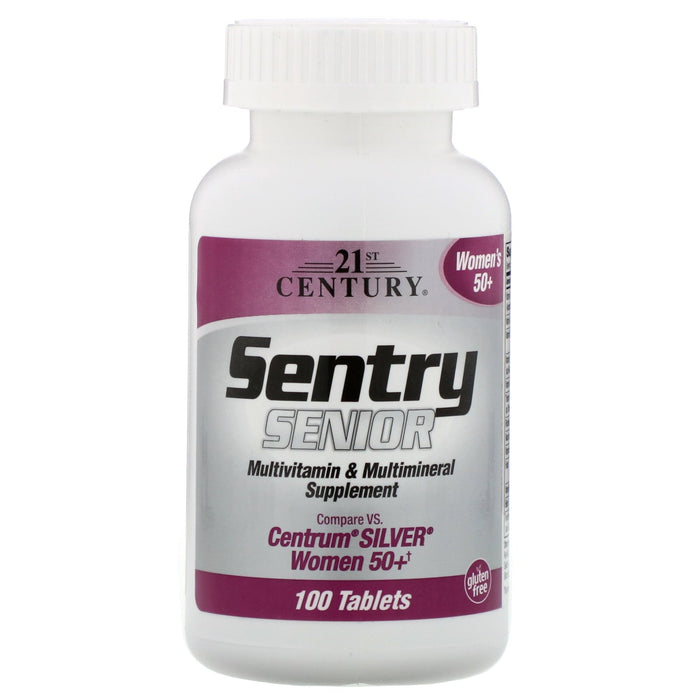 21st Century Sentry Senior 50 Womens Tablets 100Ct by Pasteur Pharmacy