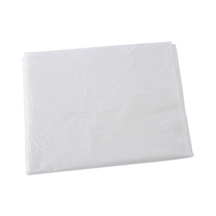 Boardwalk High Density Industrial Can Liners Flat Pack, 60 gal, 16 microns, 38 x 60, Natural, 100/Carton