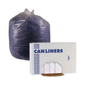 Boardwalk High Density Industrial Can Liners Flat Pack, 56 gal, 16 microns, 43 x 48, Natural, 200/Carton