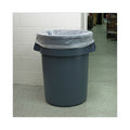 Boardwalk High Density Industrial Can Liners Coreless Rolls, 45 gal, 13 microns, 40 x 48, Natural, 10 Rolls of 25 Bags