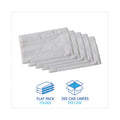 Boardwalk Linear Low Density Industrial Can Liners, 30 gal, 0.7 mil, 30 x 36, White, 200/Carton