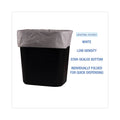 Boardwalk Linear Low Density Industrial Can Liners, 10 gal, 0.5 mil, 24 x 23, White, 500/Carton