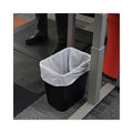 Boardwalk Linear Low Density Industrial Can Liners, 10 gal, 0.5 mil, 24 x 23, White, 500/Carton