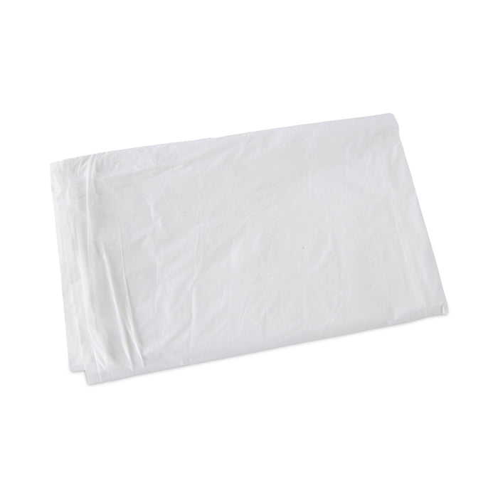 Boardwalk Linear Low Density Industrial Can Liners, 30 gal, 0.9 mil, 30 x 36, White, 100/Carton