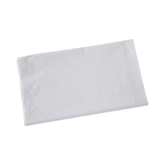 Boardwalk Linear Low Density Industrial Can Liners, 33 gal, 0.9 mil, 33 x 39, White, 100/Carton