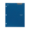 Five Star Two-Pocket Stay-Put Plastic Folder, 11 x 8.5, Assorted, 4/Pack