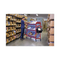 Rubbermaid Tote Picking Cart Storage Bracket, For Use w/Rubbermaid Commercial Tote Picking Cart, Tubular Steel, 18.5 x 21.7 x 13.9, Red