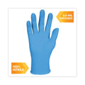 KleenGuard G10 2PRO Nitrile Gloves, Blue, Medium, 1,000/Carton