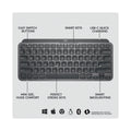 Logitech MX Keys Mini Wireless Keyboard, Graphite
