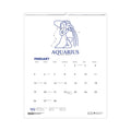 House of Doolittle Recycled Zodiac Wall Calendar, Zodiac Artwork, 14 x 11, 12-Month (Jan to Dec), White/Multicolor Sheets