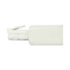 Softalk Rotating 360 Telephone Cord Detangler, White
