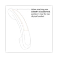 Softalk Mini Softalk Telephone Shoulder Rest, 1.75 x 4.13 x 1.88, Black