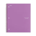 Five Star Wirebound Notebook, 1 Subject, Medium/College Rule, Randomly Assorted Covers, 11 x 8.5, 100 Sheets, 6/Pack