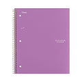 Five Star Wirebound Notebook, 1 Subject, Wide/Legal Rule, Randomly Assorted Covers, 10.5 x 8, 100 Sheets, 6/Pack
